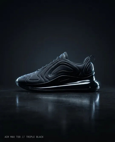 Nike air max 720 triple - air,